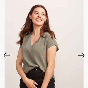 Brass Wave Weave Essential Top